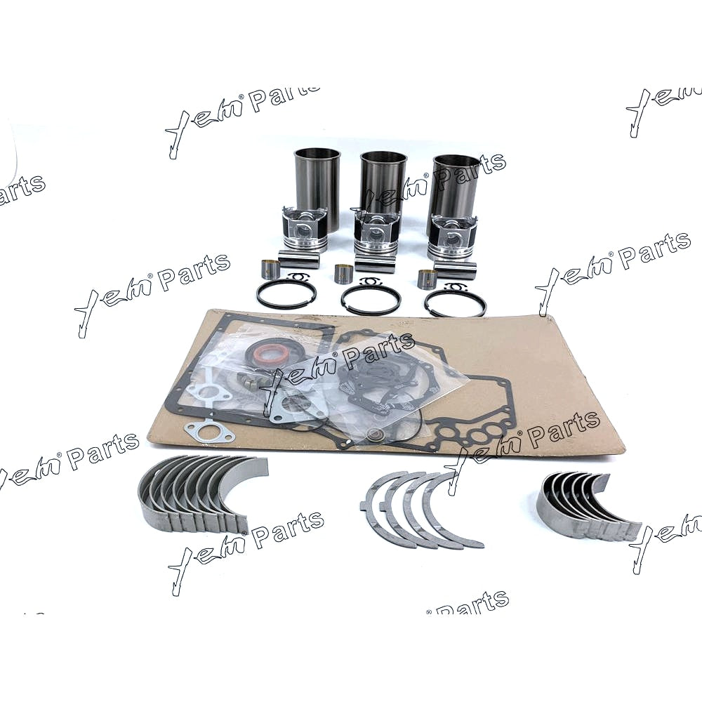 YEM Engine Parts STD Rebuild Kit For Yanmar 3TNE82A 3TNE82 Piston & Rings & Gasket & Bearing For Yanmar