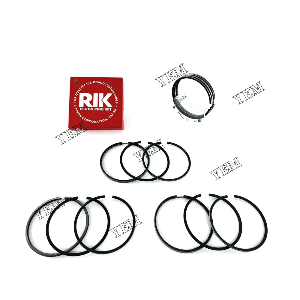 YEM Engine Parts Piston Ring Set 3441702012,3441711011 For Mitsubishi S4S S4S-DT Engine For Mitsubishi