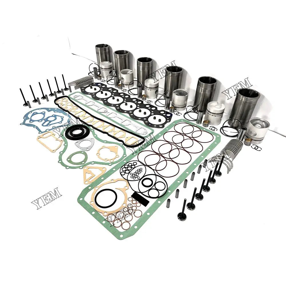 competitive price Engine Repair Liner Kit Full Gasket Set Bearing Valve For Mitsubishi 6DS70 excavator engine part YEMPARTS