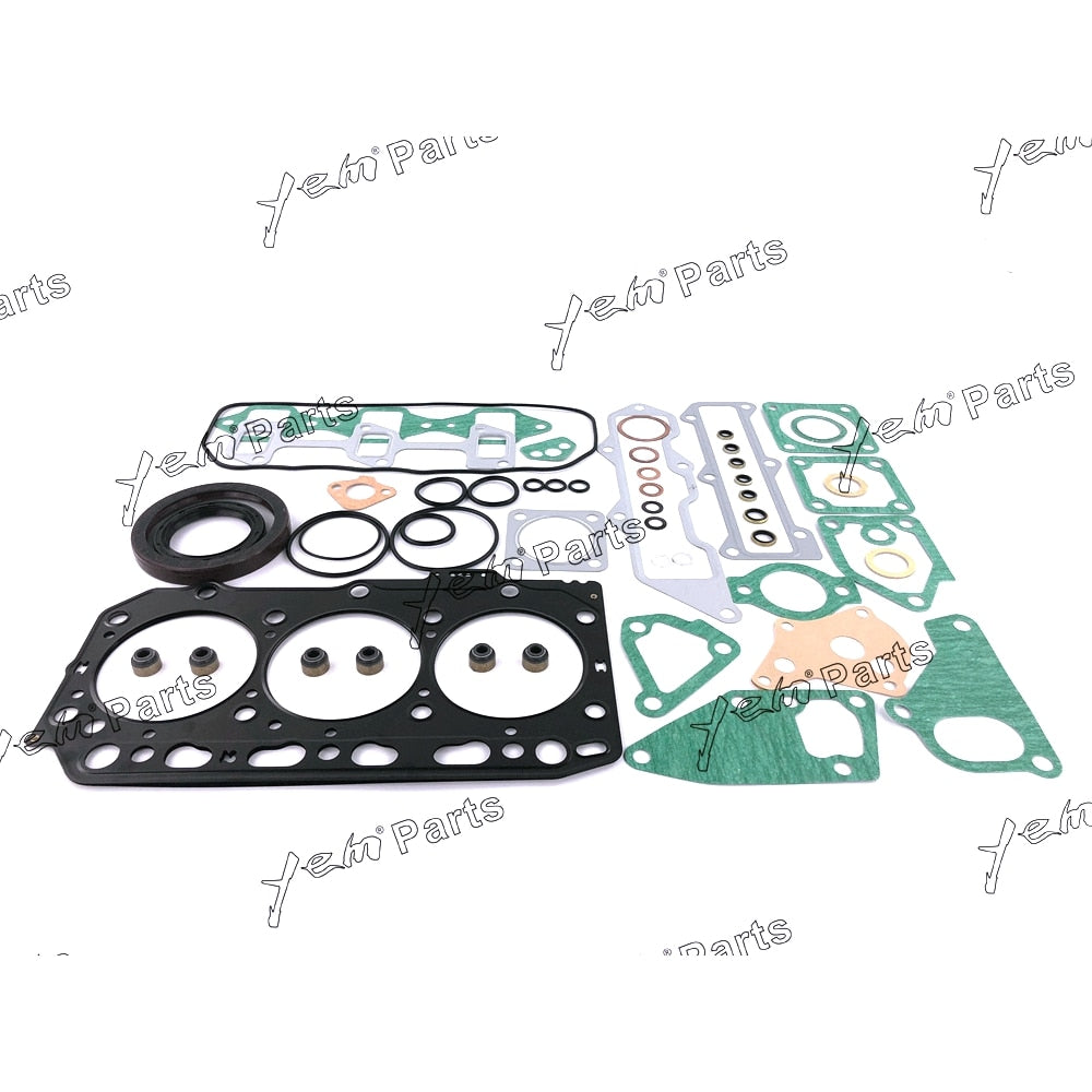 YEM Engine Parts Full Gasket Kit with Head Gasket For Yanmar 3D84-3 3D84E Komatsu Excavator For Yanmar