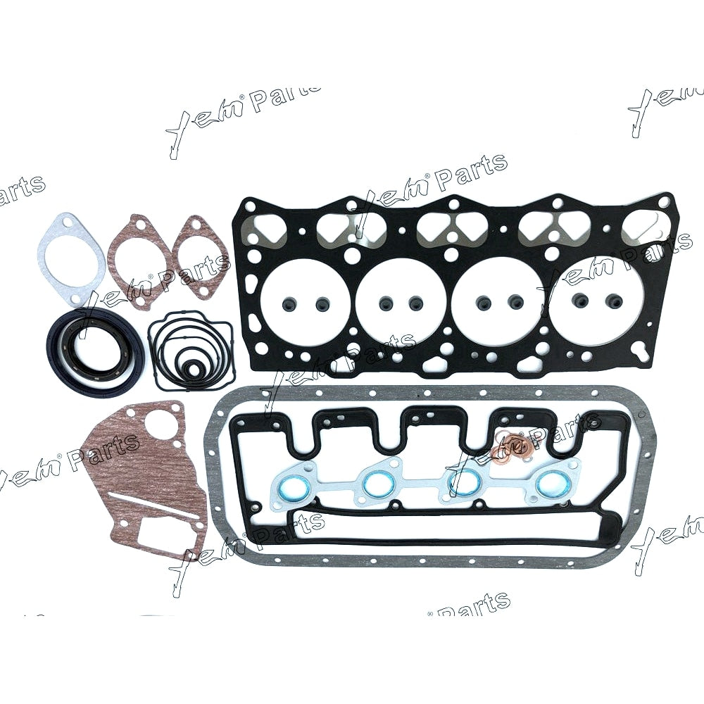 YEM Engine Parts STD Gasket Set+Piston+Ring+Bearings+Washer+Bushings For Isuzu 4LE1 Engine For Isuzu