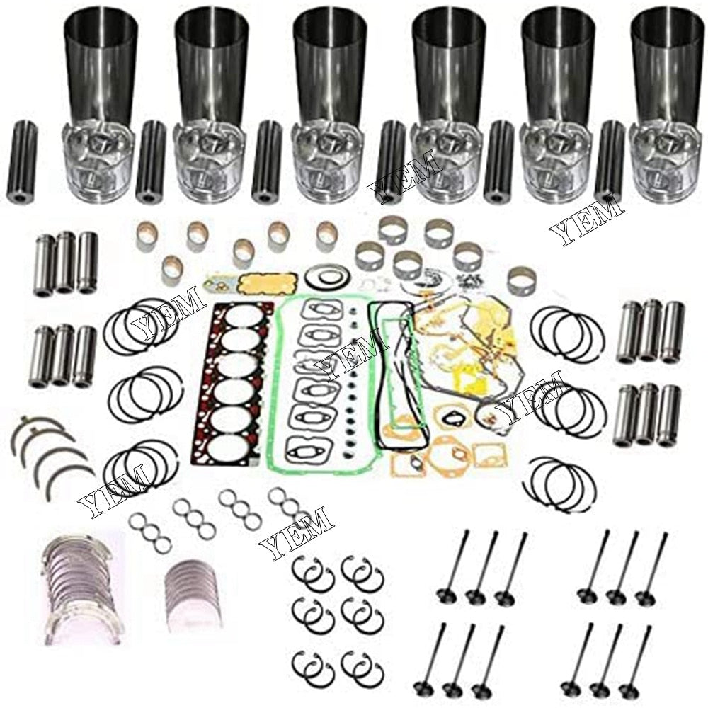 YEM Engine Parts Overhaul Rebuild Kit For Hino J08E-TM Engine New For Holland E385B E385C Excavator For Hino