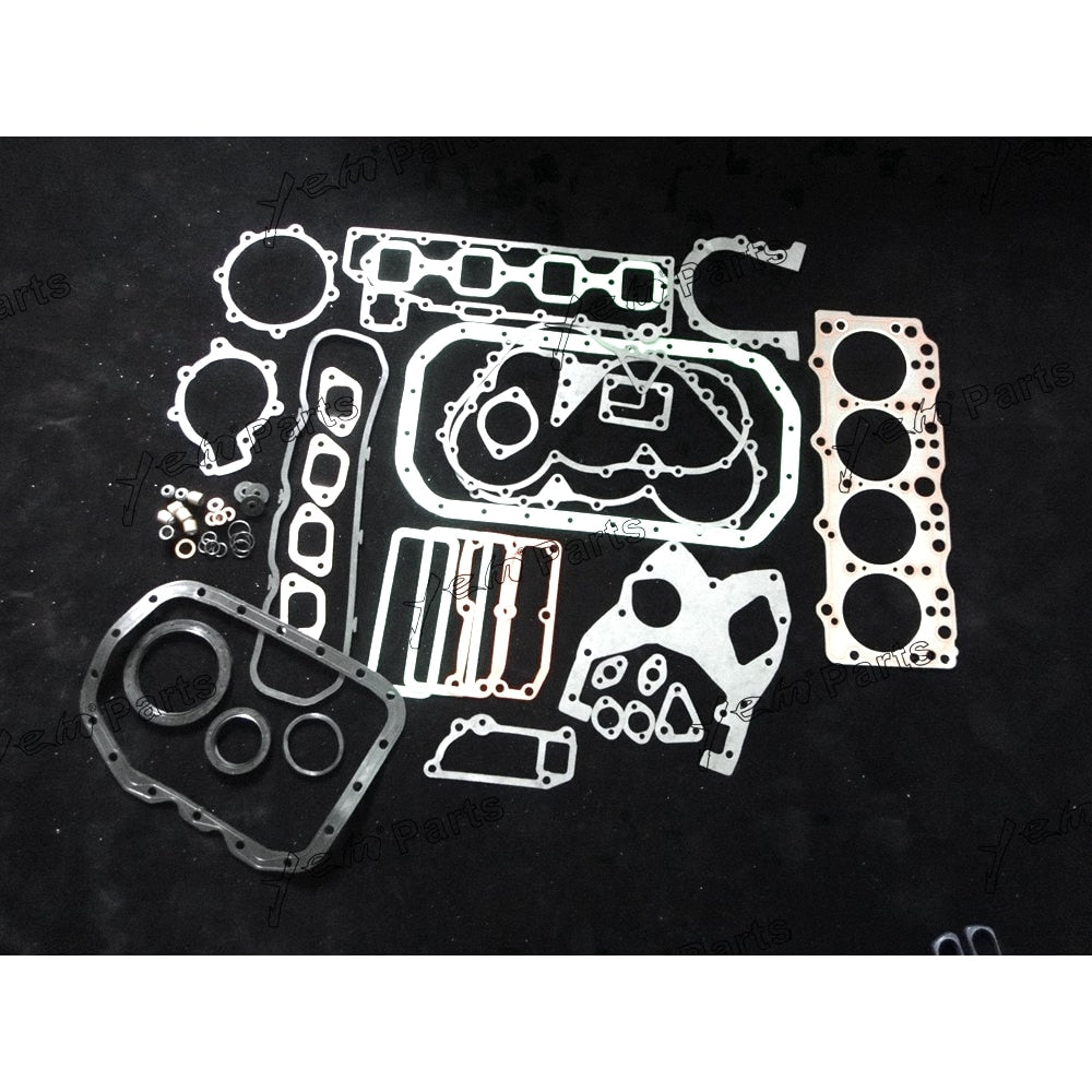 YEM Engine Parts 4JB1 4JB1T Engine Overhaul Gasket Kit For Isuzu NKR NHR Truck Bobcat Loader For Isuzu