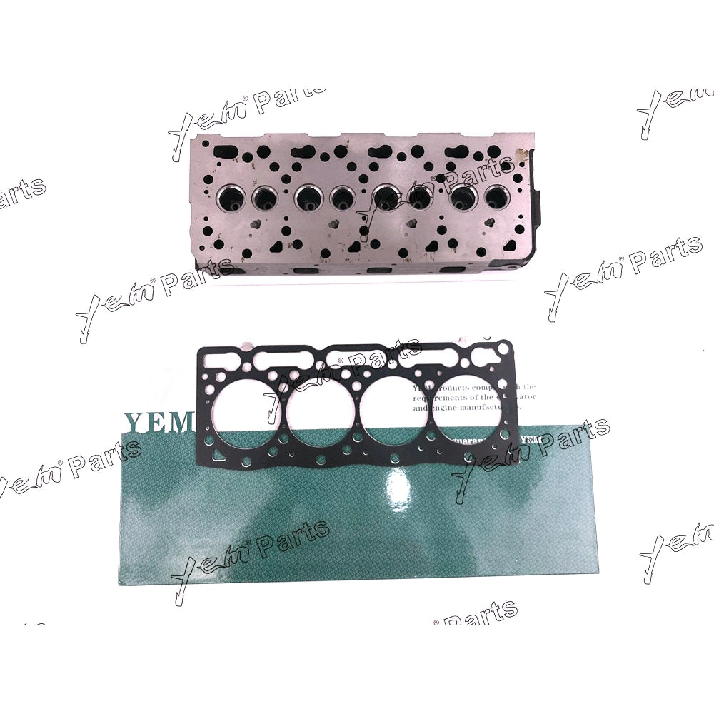 YEM Engine Parts For Kubota V1505 Cylinder Head With Head Gasket For Kubota