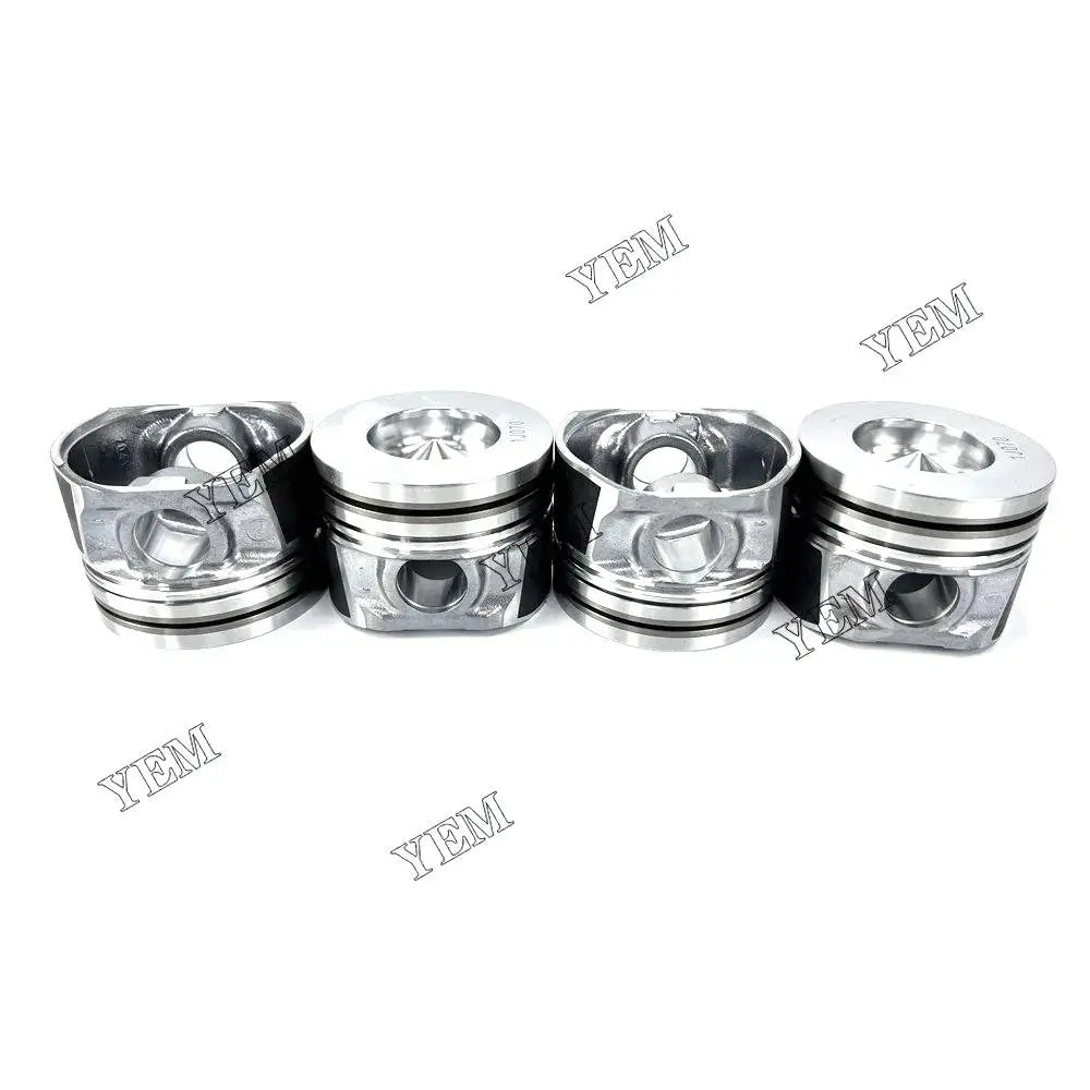 4X Part Number 1J070 Piston For Kubota V1505 V1505-CR Engine YEMPARTS