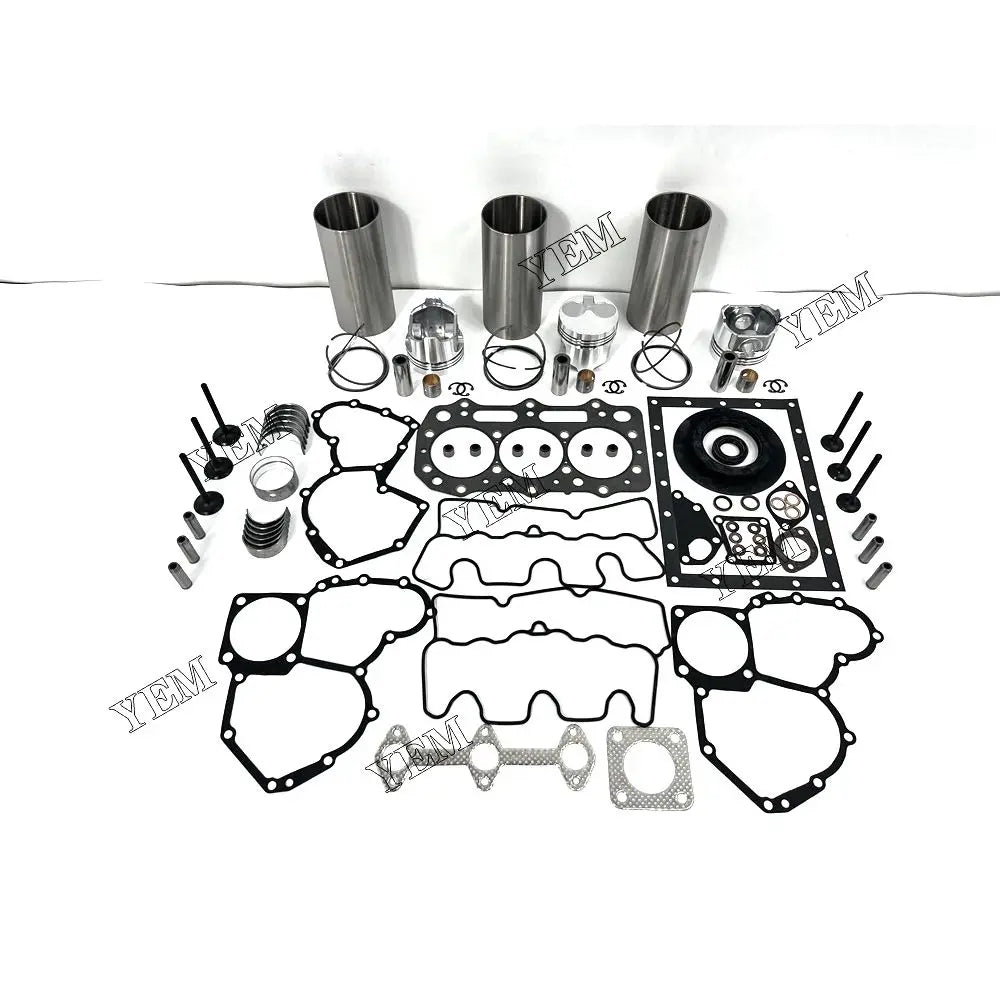 competitive price Engine Overhaul Rebuild Kit With Gasket Bearing Valve Set For Perkins 403C-11 excavator engine part YEMPARTS