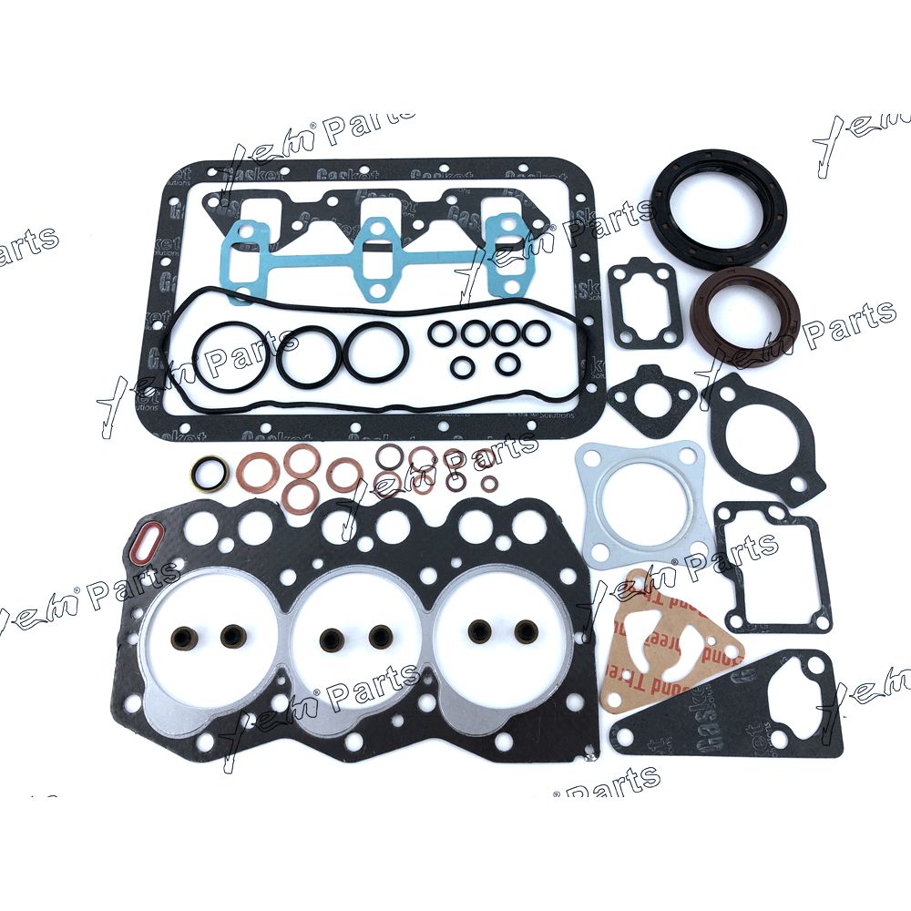 YEM Engine Parts For Yanmar 3TN66L 3TN66E 3TN66-UJ Overhaul Gasket Set For John Deere 240 332 415 For Yanmar