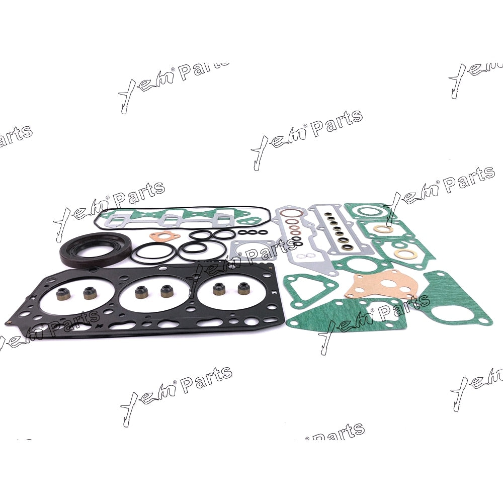 YEM Engine Parts Full Gasket Kit with Head Gasket For Yanmar 3D84-3 3D84E Komatsu Excavator For Yanmar