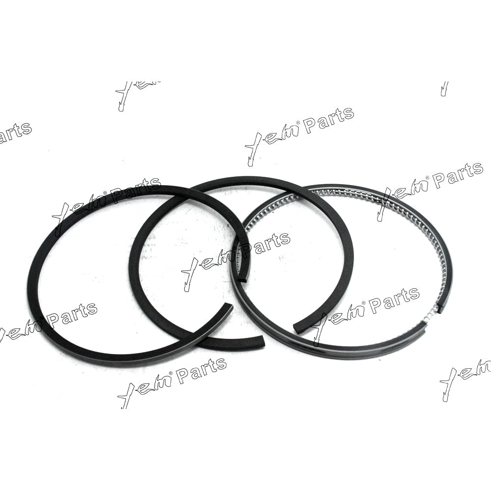 YEM Engine Parts 4 Sets For Kubota V1902 Engine STD Piston Ring Set Fast Shipping For Kubota