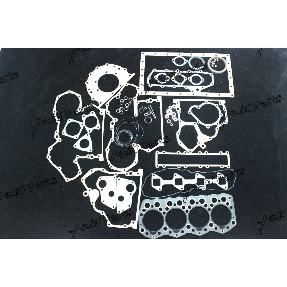 YEM Engine Parts 3044C Engine Cylinder Gasket Kit Fit For Mitsubishi S4S CAT 246B 252B 277B Loader For Caterpillar