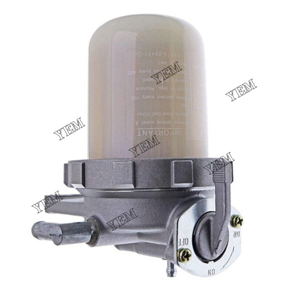 YEM Engine Parts For Kubota Tractor Fuel Filter Assembly 15521-43015 1A001-43010 19271-43010 For Kubota