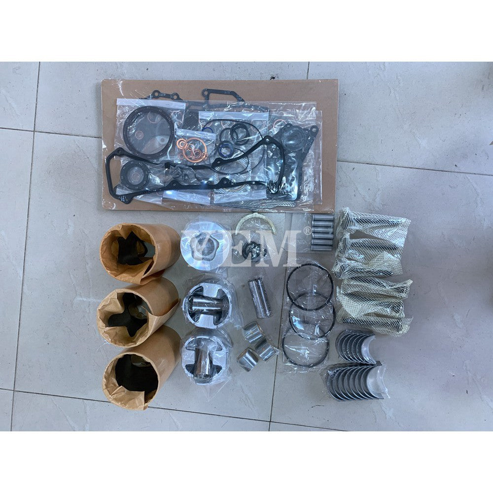 CYLINDER LINER KIT WITH GASKET SET BEARING&VALVE TRAIN FOR YANMAR 3TN100 DIESEL ENGINE For Yanmar