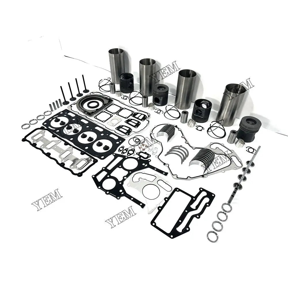 competitive price Overhaul Rebuild Kit With Gasket Set Bearing-Valve Train For Perkins 1104 excavator engine part YEMPARTS