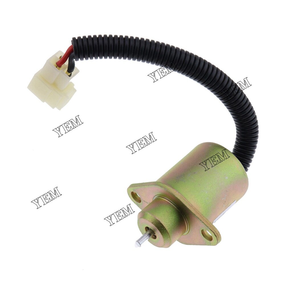 YEM Engine Parts 12V Stop Solenoid 17454-60010 17594-60014 For Kubota 05 Series BX2200 For Kubota