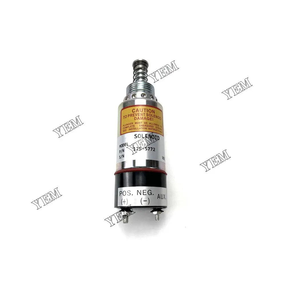 For Caterpillar excavator engine 3116 Shutdown Solenoid 125-5772 8C-3662 YEMPARTS