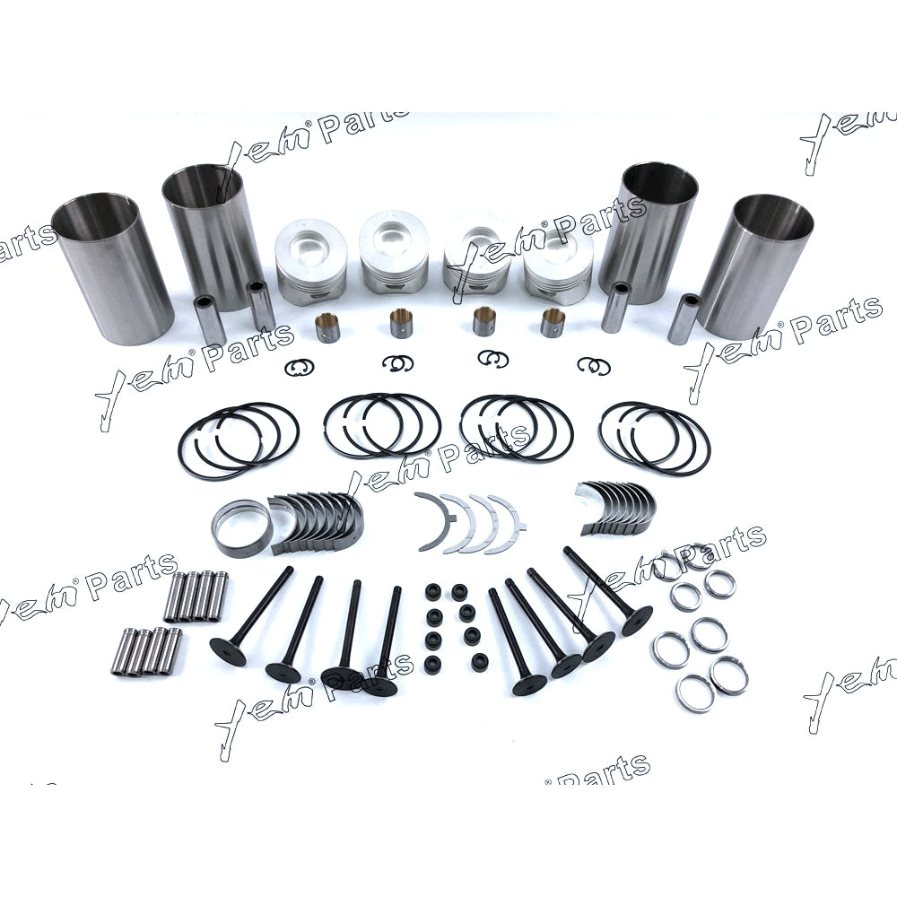 YEM Engine Parts Overhaul Rebuild Kit Standard Piston For Kubota V2403 V2403T Engine For Kubota