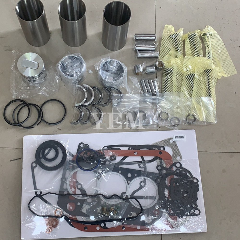 YEM Engine Parts Overhaul Rebuild Kit For Mitsubishi S3L S3L2-Y1 Engine MM25T MM30CR MM30T Loader For Mitsubishi