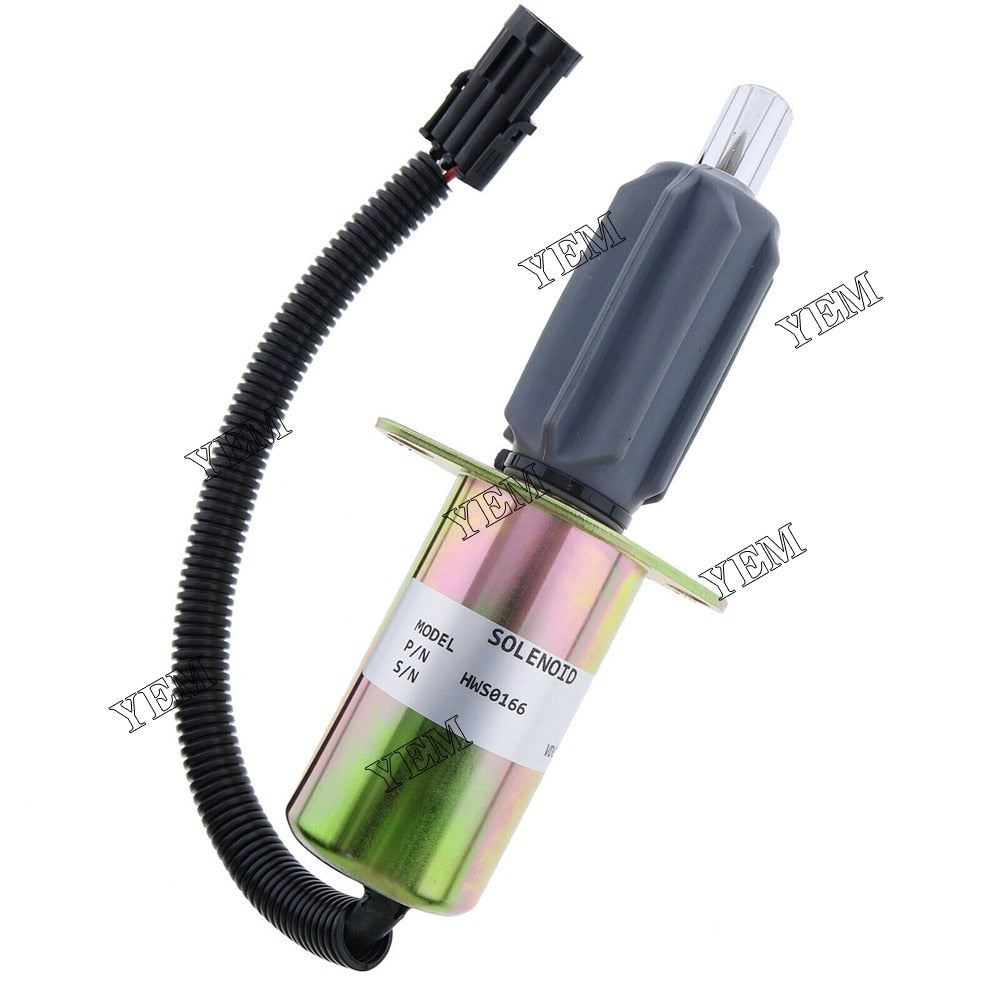 YEM Engine Parts 12V SHUT OFF SOLENOID For Cummins 6CT 6CTA 8.3L INDUSTRIAL ENGINE 3921978 CASE For Case