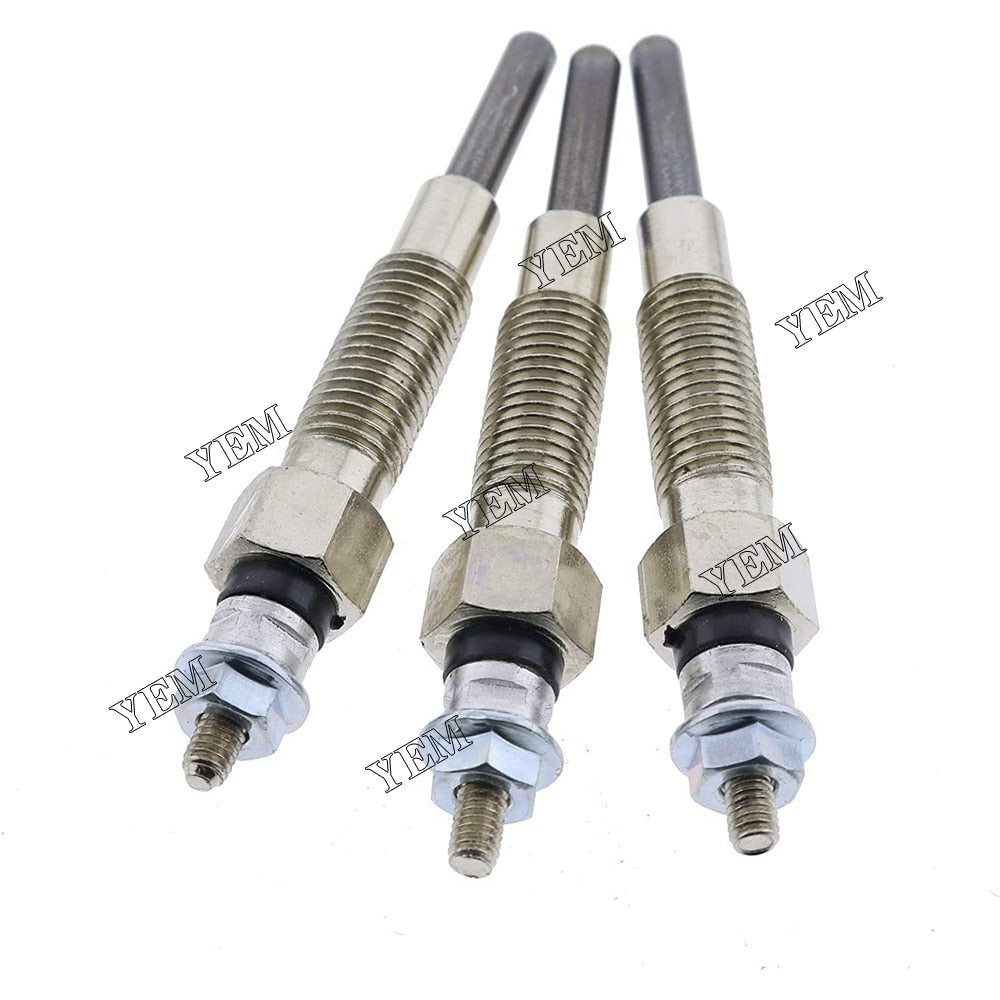 YEM Engine Parts 4 x Glow Plug 32A66-03102 32A66-03101 32A66-03100 For Mitsubishi S4S S4Q2 Engine For Mitsubishi