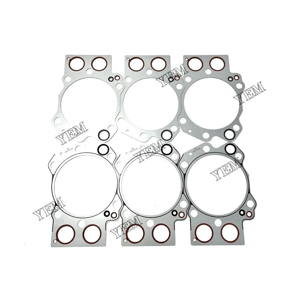 YEM 6D170 Head Gasket Komatsu excavator diesel engine YEMPARTS