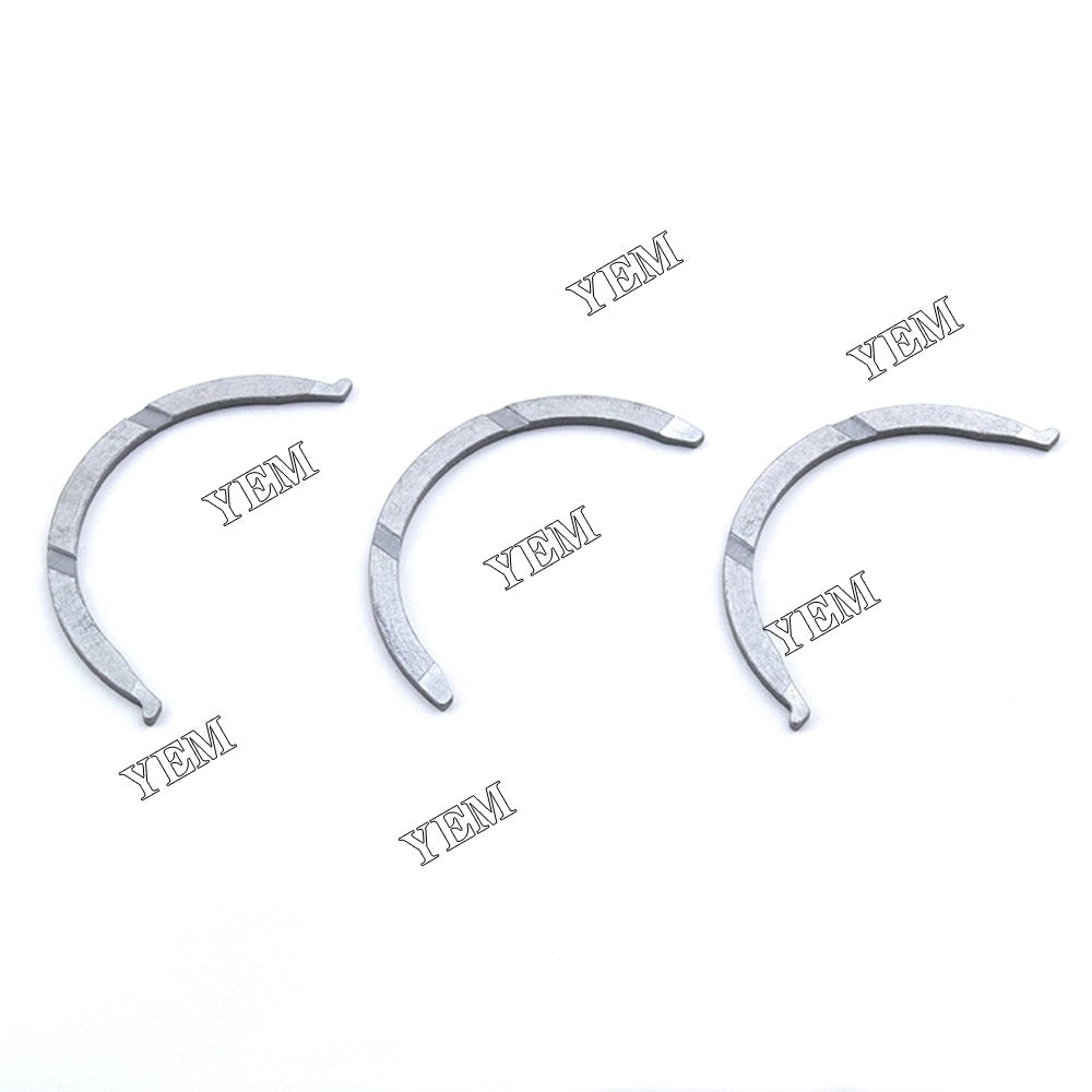 YEM Engine Parts 3pcs Thrust Washer For Perkins 102-05 103-10 103-15 104-19 104-22 For Perkins