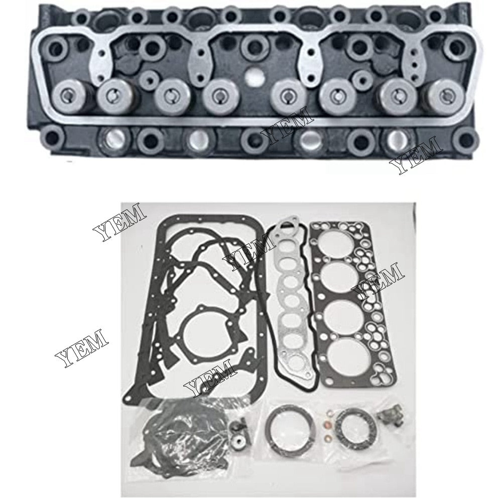 YEM Engine Parts For Nissan SD25 Engine Complete Cylinder Head & Full Gasket Kit For Nissan