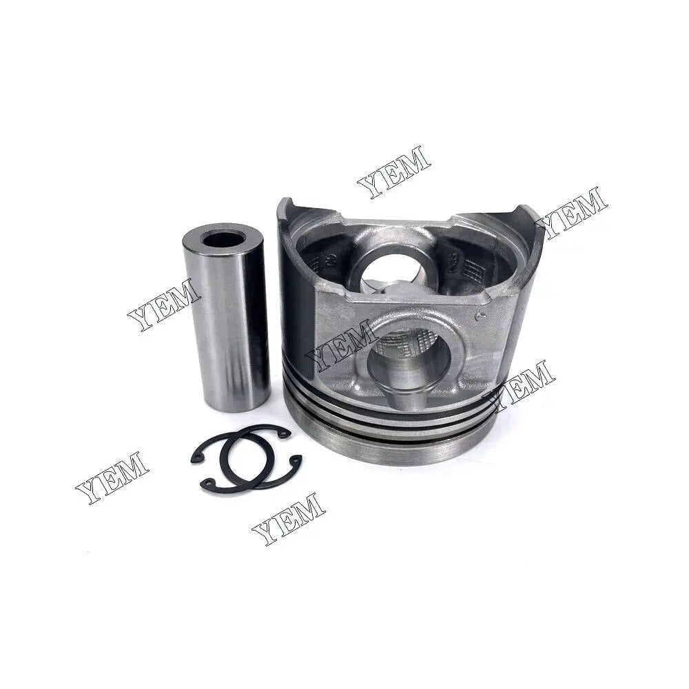 For Kubota excavator engine V3800 Piston with Pin Circlip 1J550-21112 YEMPARTS