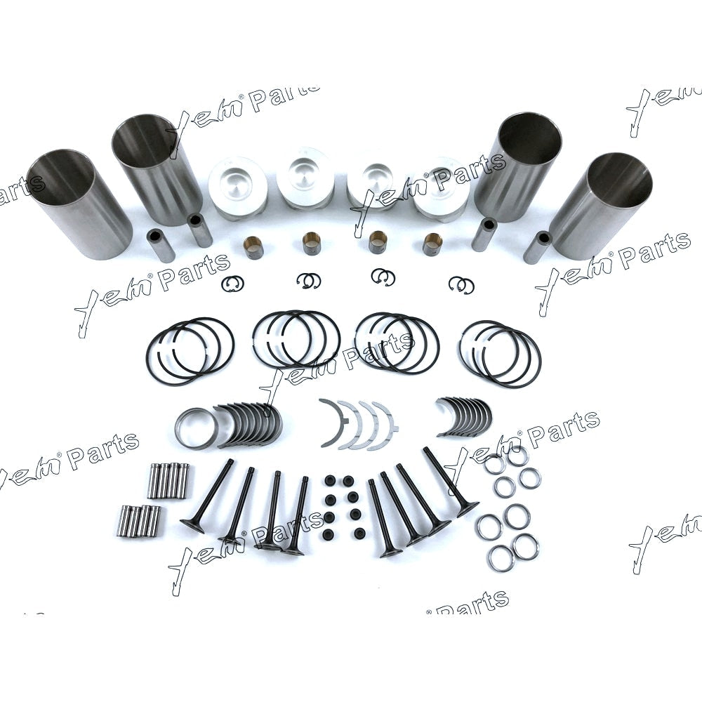 YEM Engine Parts Overhaul Rebuild Kit Standard Piston For Kubota V2403 V2403T Engine For Kubota