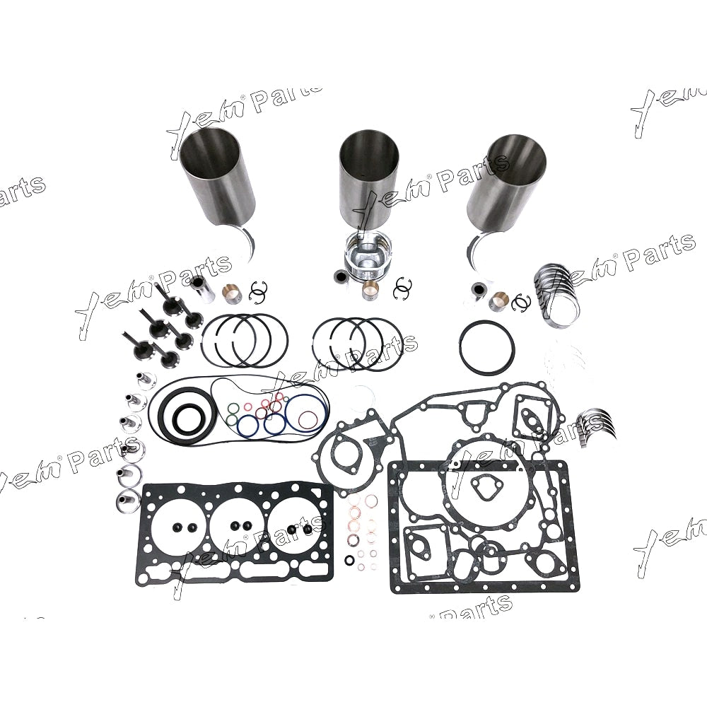 YEM Engine Parts STD Overhaul Rebuild Kit For D1105 3 cylinder For Kubota Engine For Kubota