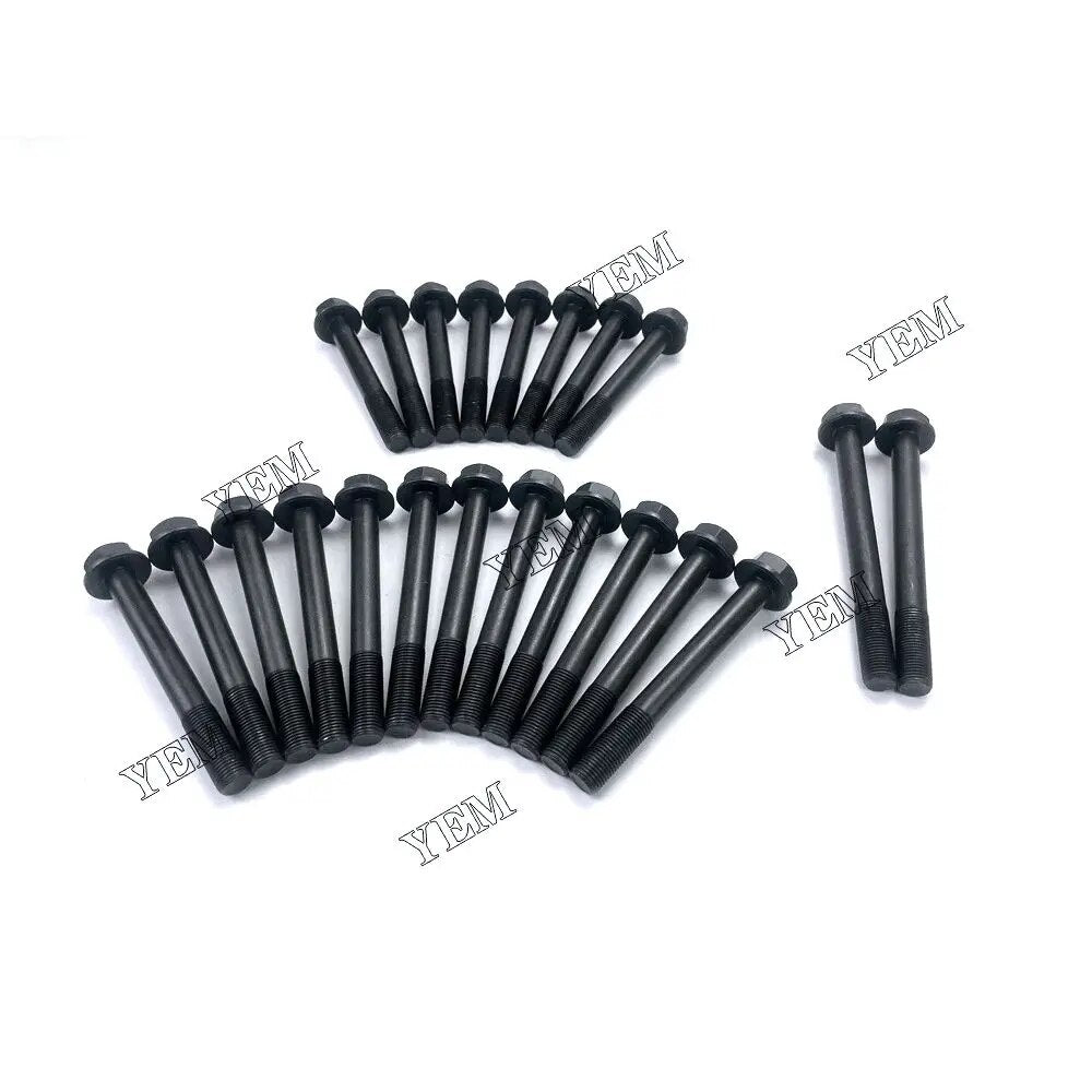 For Perkins excavator engine 1004-40 Head Bolt Set YEMPARTS