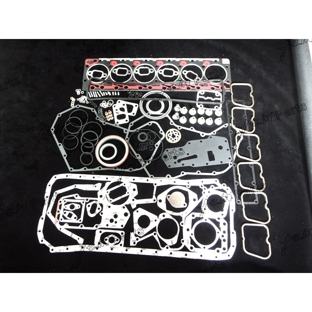 YEM Engine Parts 3804897 Complete Upper Lower Gasket Set Kit For Cummins 6B 6BT 6BTA 89-98 Dodge For Cummins