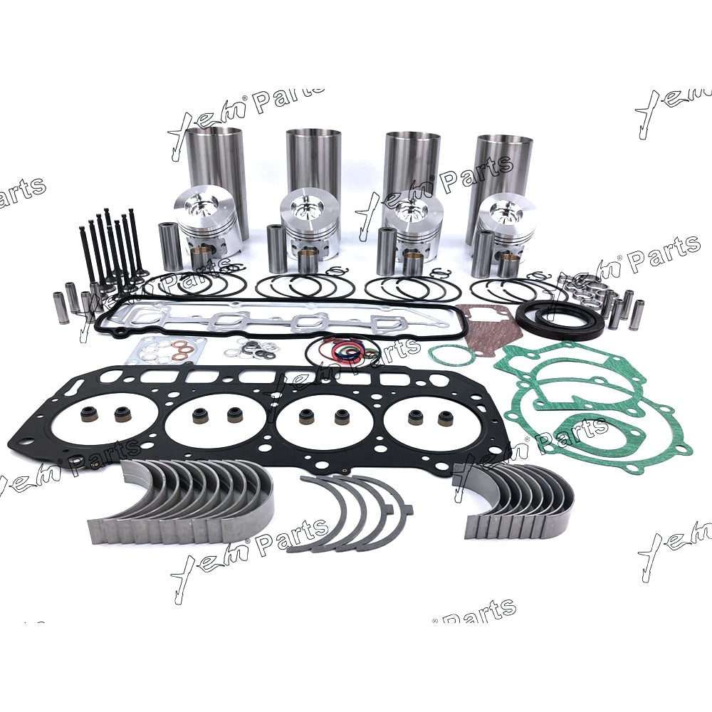 YEM Engine Parts Overhaul Rebuild Kit For Yanmar 4TNE98 4D98E 4TNE98-NMH 4TNE98-BQ Engine For Yanmar