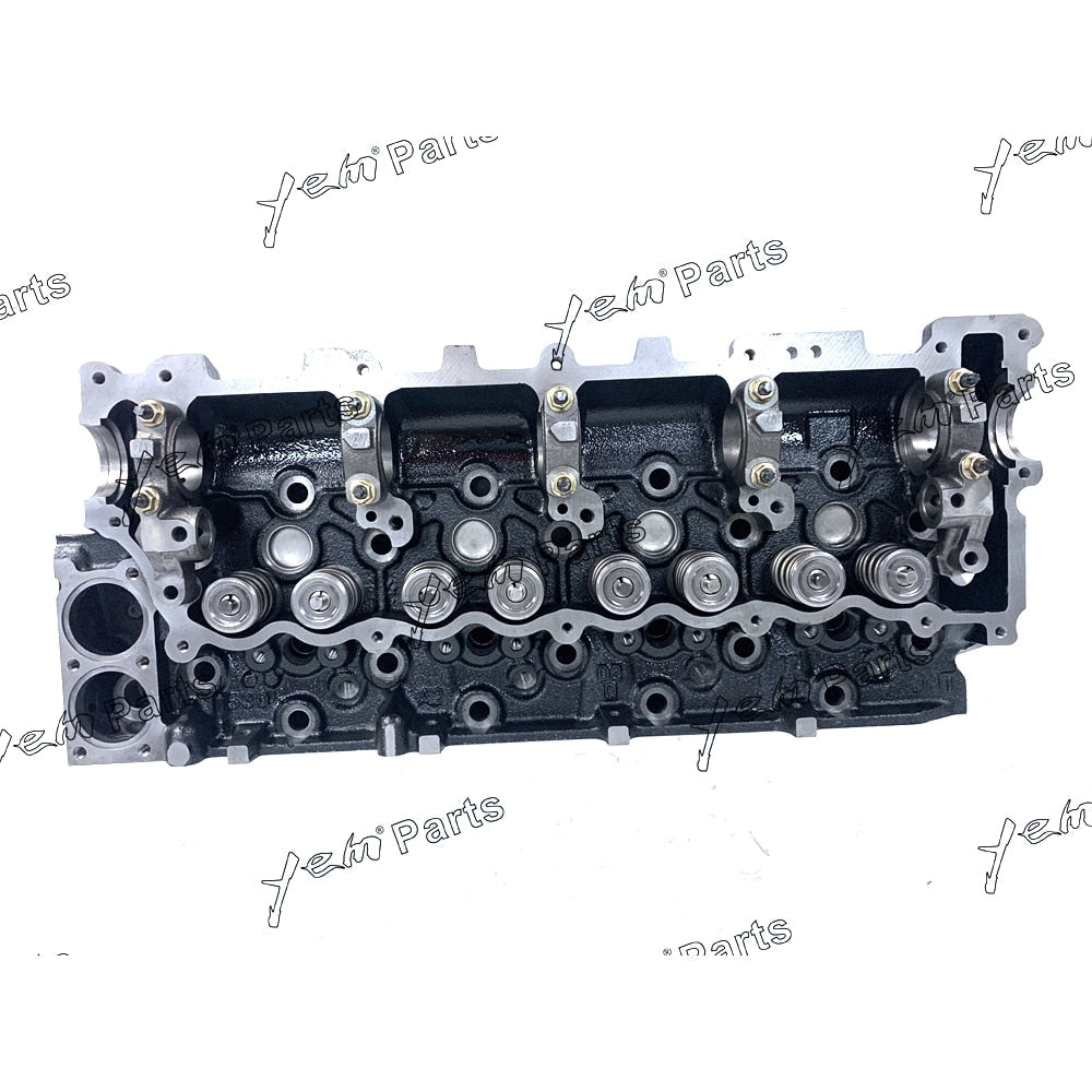 YEM Engine Parts Complete Cylinder Head w/ valves For Isuzu NPR 4.8 4HE1 Engine 1999 - 2004 For Isuzu