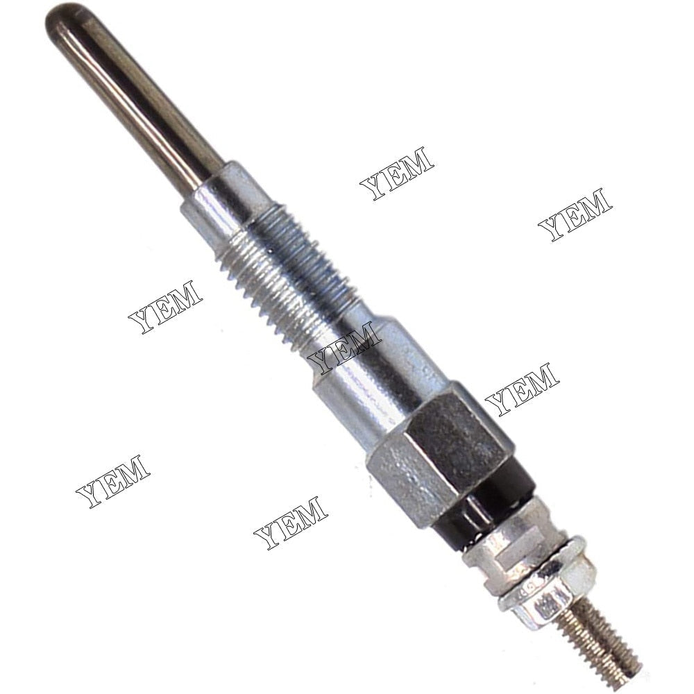 YEM Engine Parts 1 piece Glow Plug For Kubota Mower X1800D, BX2230D, BX2350D, BX2360D BX24D, BX25 For Kubota