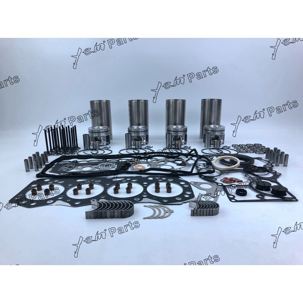 YEM Engine Parts New Rebuild Kit For Isuzu 4JJ1-XYSS For Case CX130BLC CX130C CX135C CX160C CX180C For Isuzu