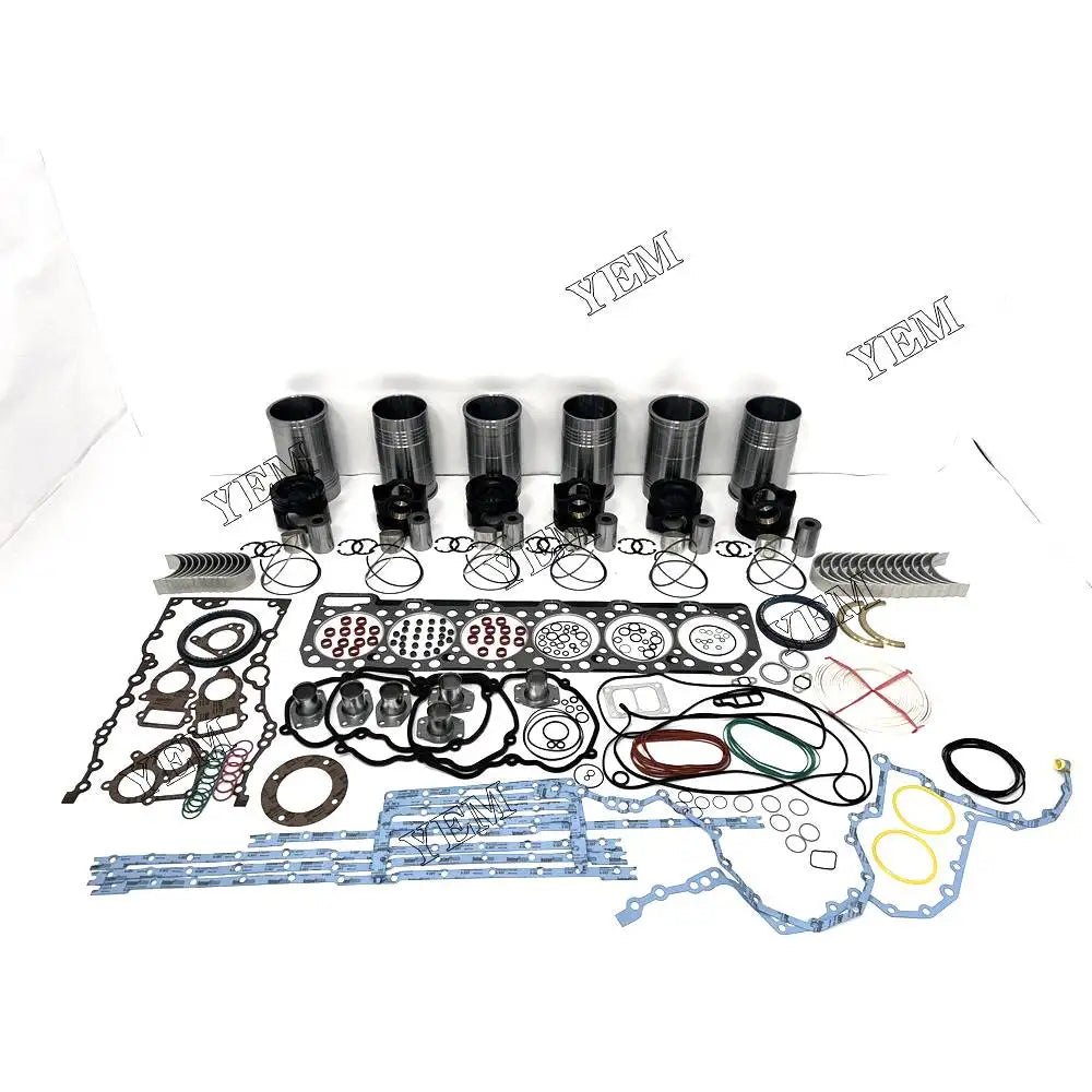 1 year warranty For Caterpillar Engine Overhaul Kit With Bearings Piston Rings Liner Cylinder Gaskets C18 engine Parts YEMPARTS