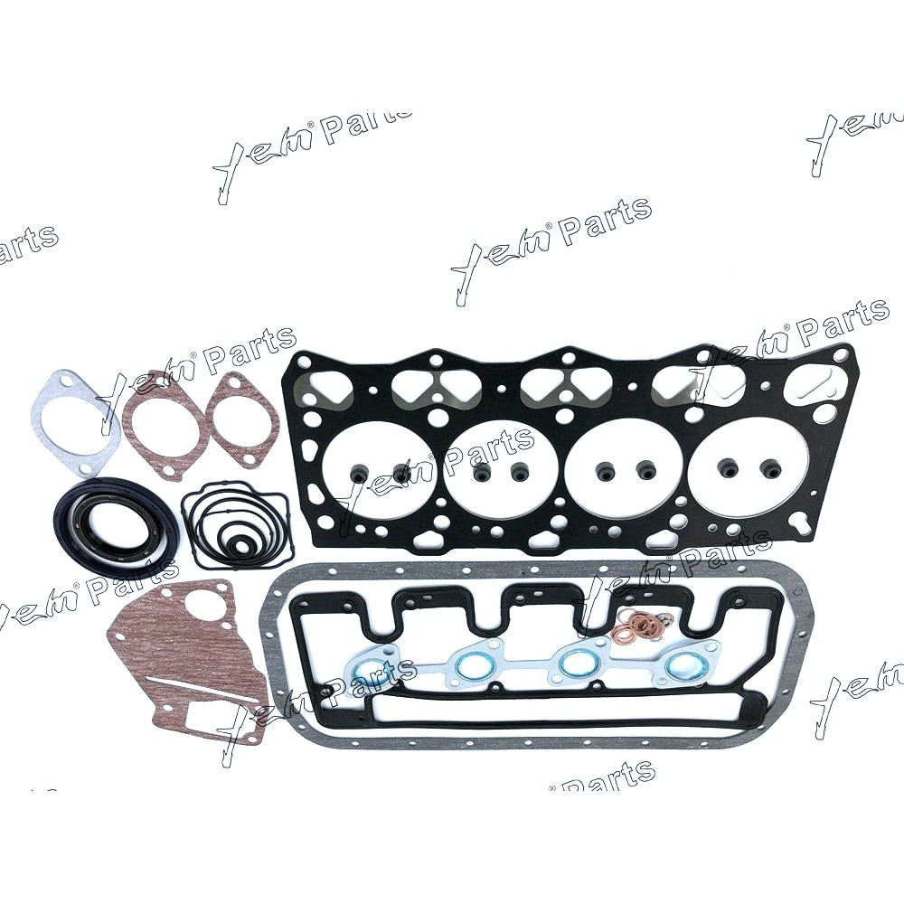 YEM Engine Parts STD Gasket Set+Piston+Ring+Bearings+Washer+Bushings For Isuzu 4LE1 Engine For Isuzu