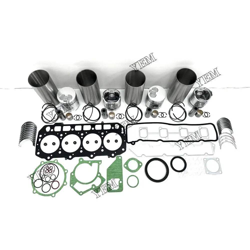 1 year warranty For Yanmar Repair Kit With Overhaul Gasket Set Piston Rings Liner Bearings 4D94E engine Parts YEMPARTS