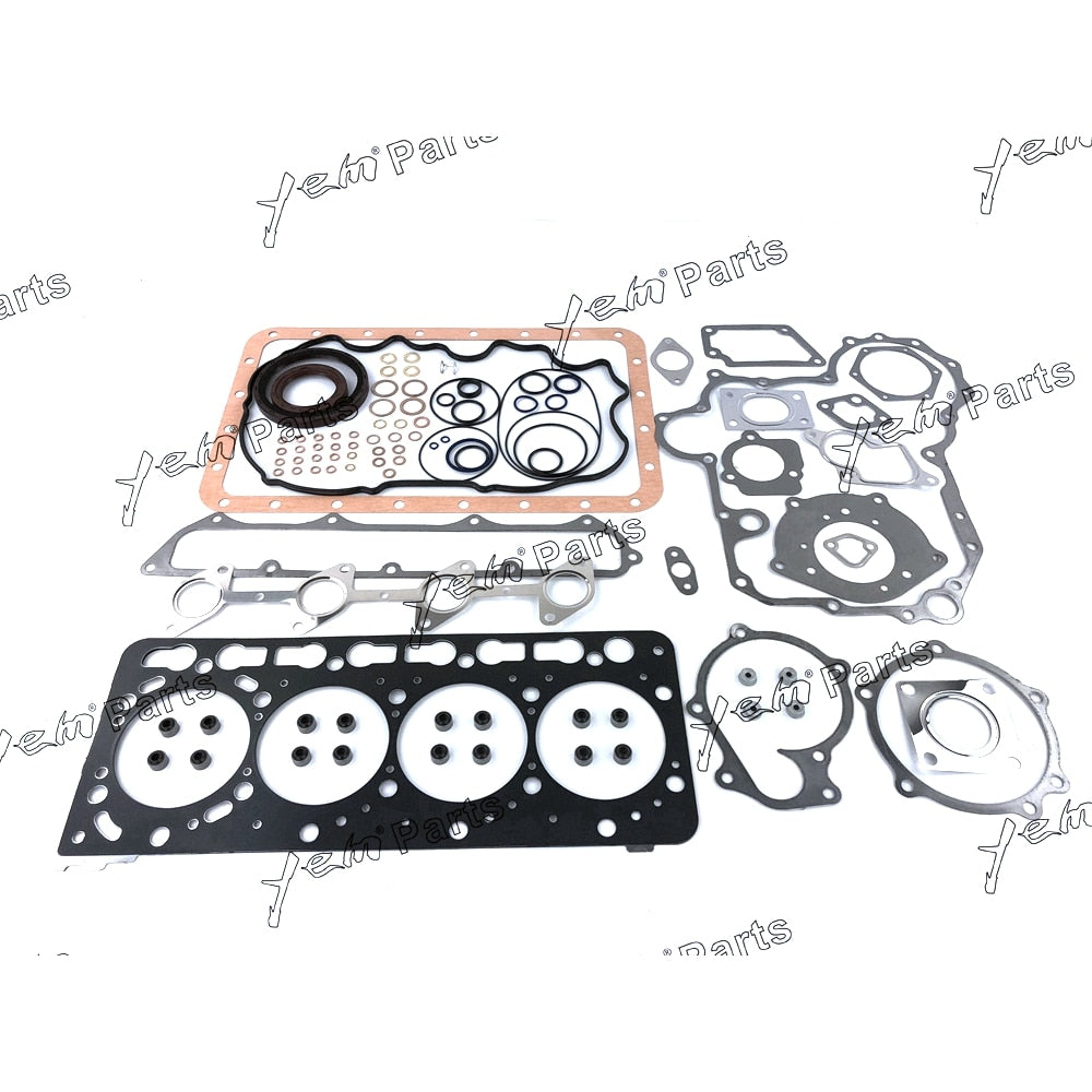 YEM Engine Parts STD Full Gasket Kit Set For Kubota V3800 V3800T Engine For Kubota