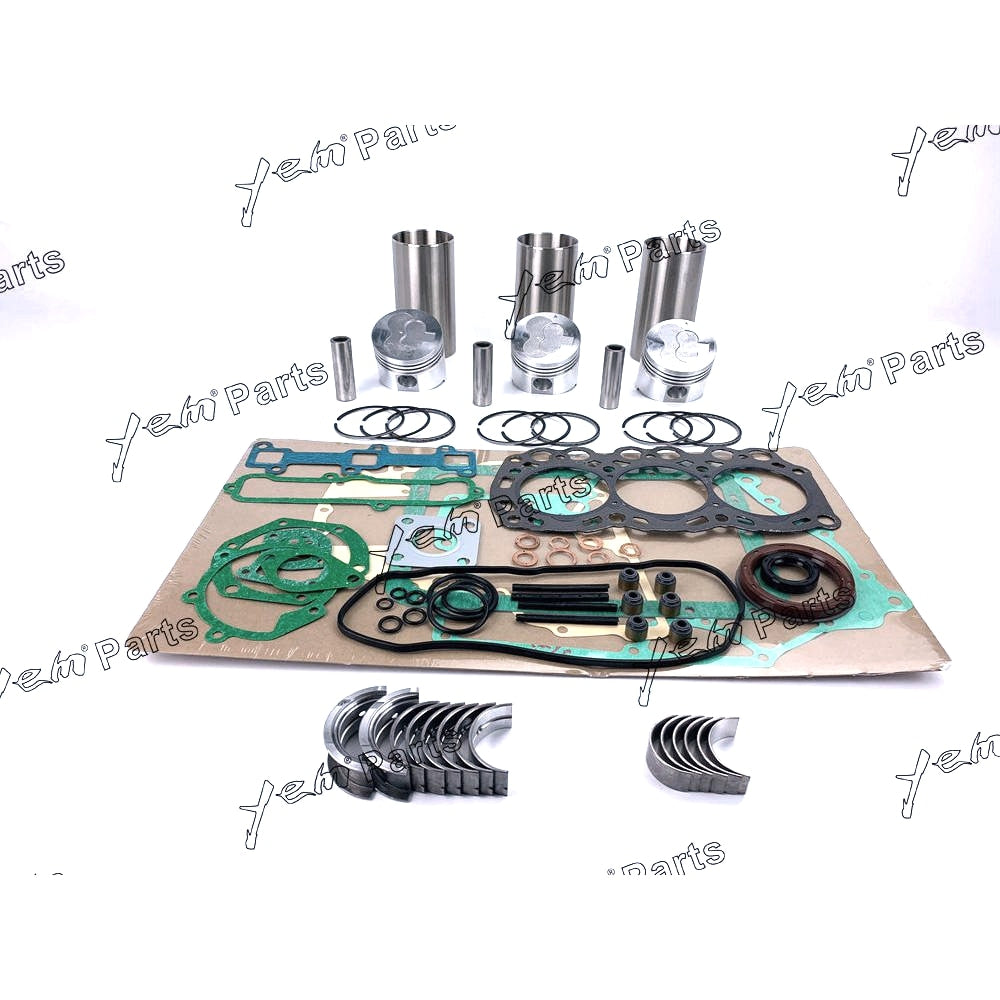 YEM Engine Parts Mitsubishi L3E L3E-61SDH EngineOverhaul Rebuild Kit Fit For Volvo EC15 21mm Pin For Volvo