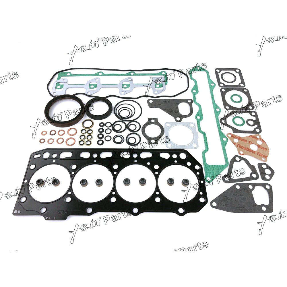 YEM Engine Parts Piston ,Full Gasket, Bearing, Rings, Bush,Thrust Washer For Yanmar 4TNE88 Engine For Yanmar