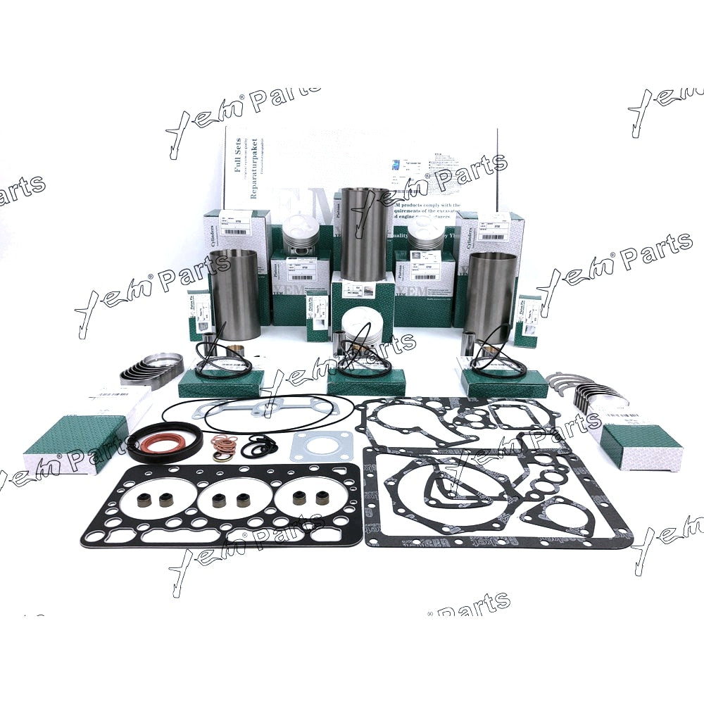 YEM Engine Parts D722 D722EBH D722E Engine Overhaul Rebuild Kit For Kubota Tractor Forklift Parts For Kubota