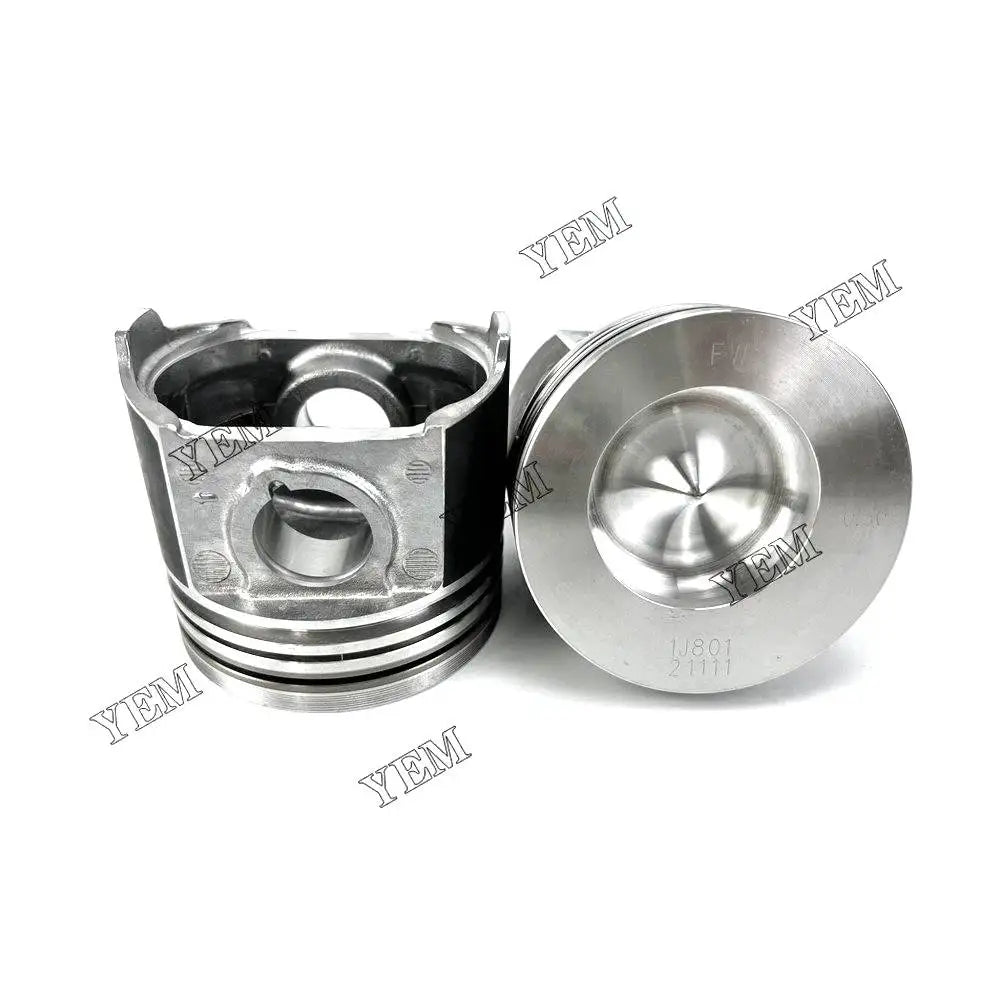 4X Part Number 1J801-21111 +0.5 Piston+0.5 For Kubota V2403 V2403-CR Engine YEMPARTS