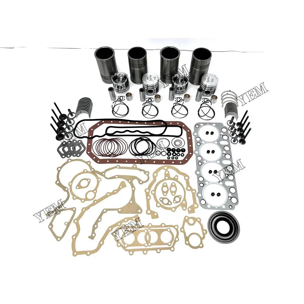 1 year warranty For Nissan Overhaul Kit With Piston Rings Liner Bearing Valves Full Gasket Set FD33 engine Parts YEMPARTS