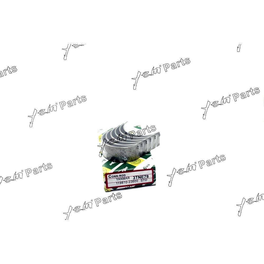 YEM Engine Parts Connecting Rod Bearing STD For YANMAR 3TN78 / 3TNE78 Engine Parts For Yanmar