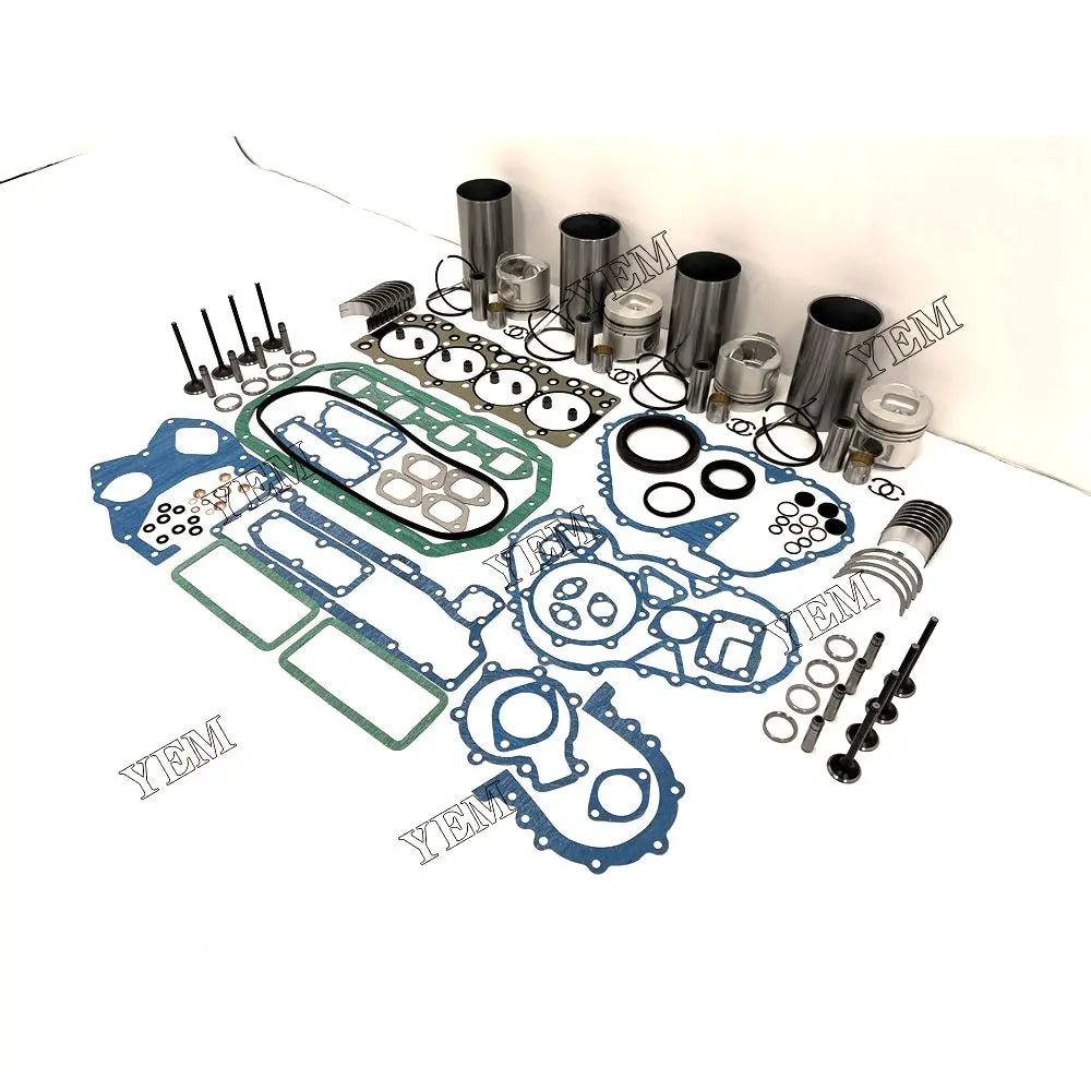 competitive price Overhaul Rebuild Kit With Gasket Set Bearing-Valve Train For Isuzu 4BE1 excavator engine part YEMPARTS