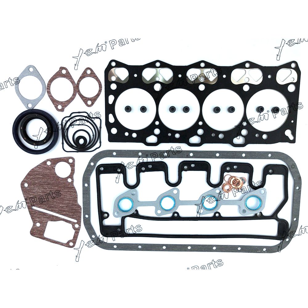 YEM Engine Parts 4LE1 Full overhaul Gasket kit set For Isuzu Engine For Hitachi EX55 ZX55 Excavator For Isuzu