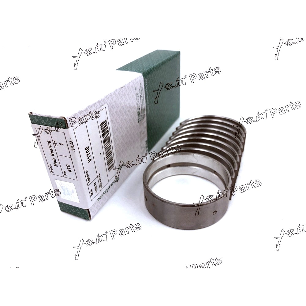 YEM Engine Parts Main Bearing Oversize +0.25mm For Kubota V1702 / V1902 / V2203 Engine Parts For Kubota