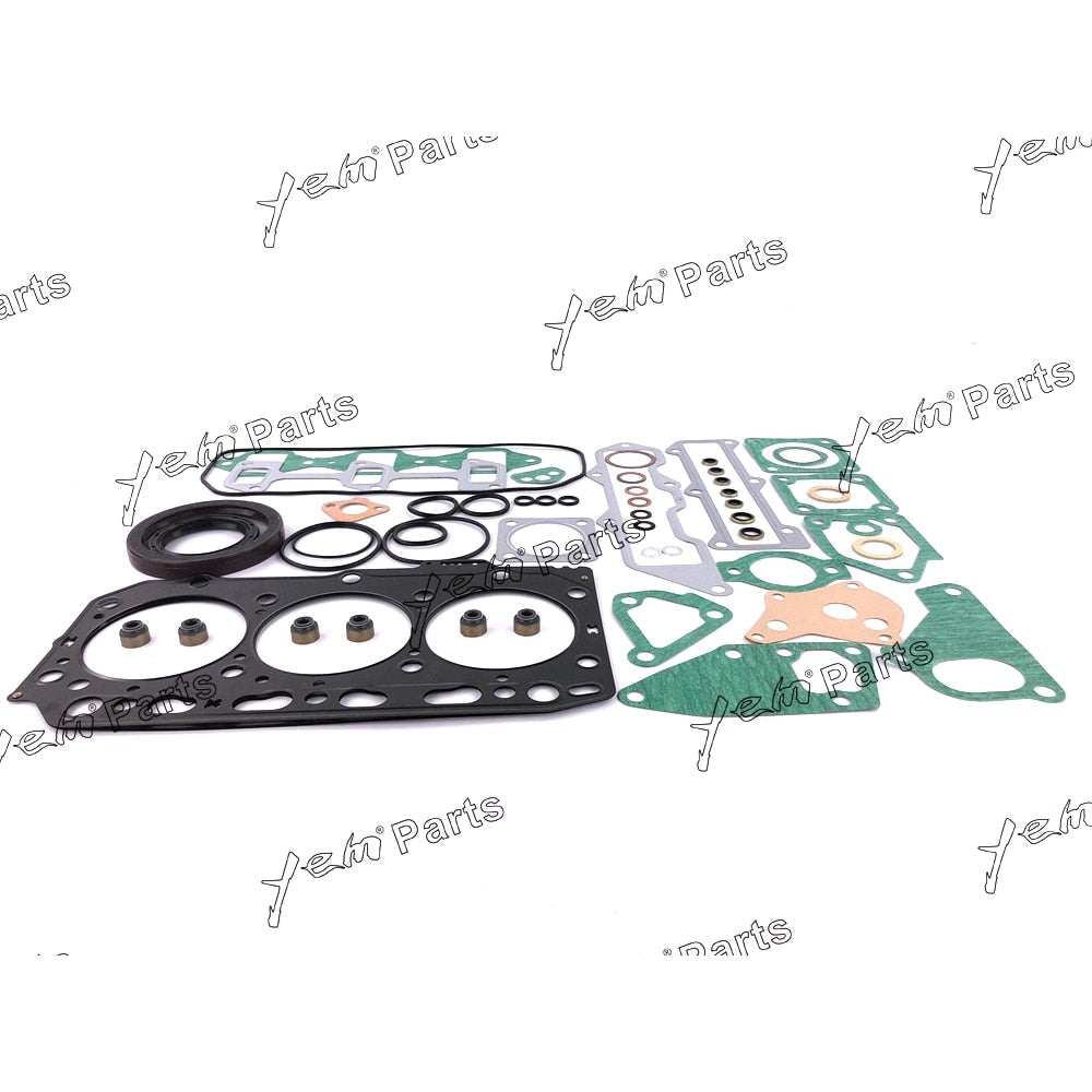 YEM Engine Parts Full Gasket Kit with Head Gasket For Yanmar 3D84-3 3D84E Komatsu Excavator For Yanmar