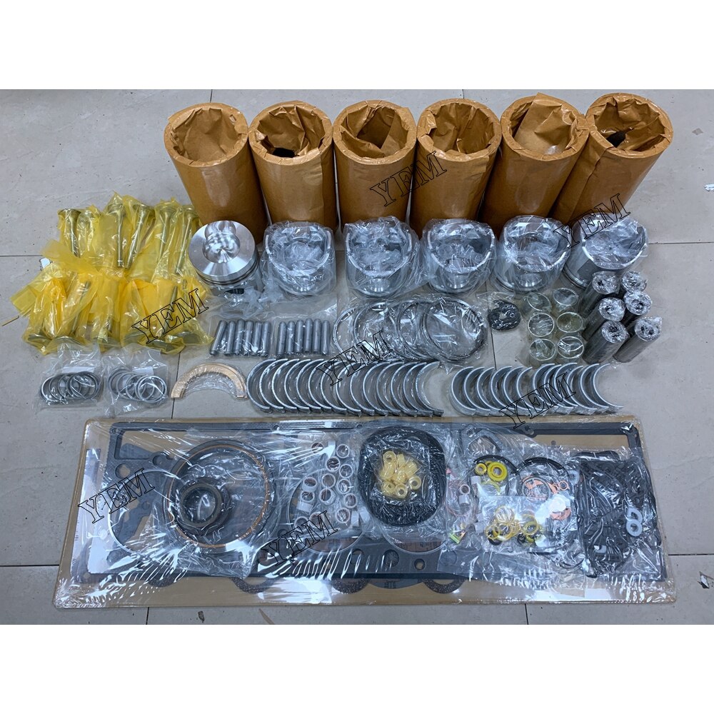 yemparts 3306 Overhaul Rebuild Kit With Gasket Set Bearing&Valve Train 1073565 For Caterpillar Diesel Engine FOR CATERPILLAR